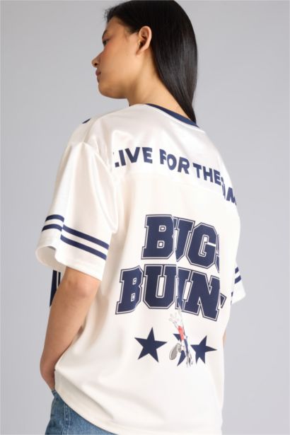 تيشيرت نص ردن اوفر سايز من لوني تونز