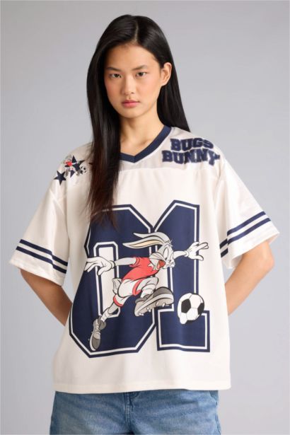 تيشيرت نص ردن اوفر سايز من لوني تونز