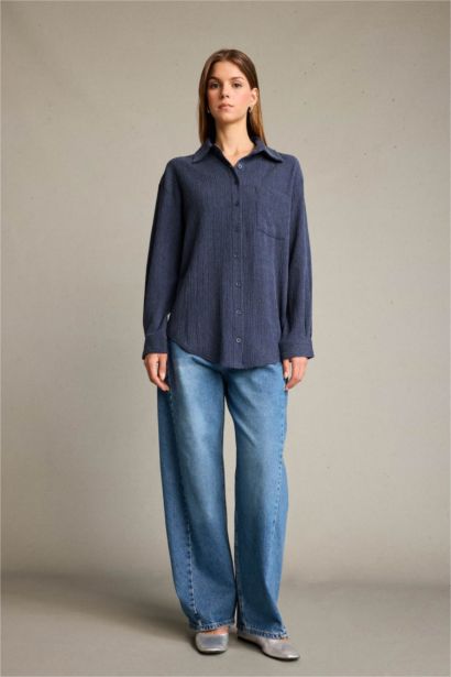 Regular Fit Uzun Kollu Gömlek