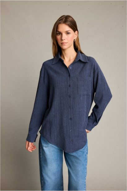 Regular Fit Uzun Kollu Gömlek