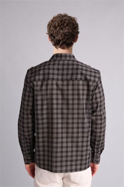 Regular Fit Voile Long Sleeve Shirt