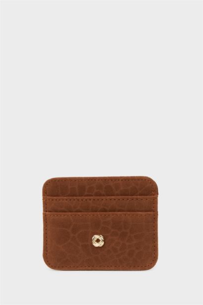 Woman Suede Card Holder