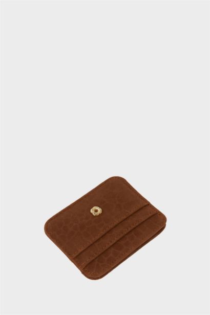 Woman Suede Card Holder