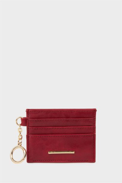 محفظة بطاقات حريمي جلد صناعي