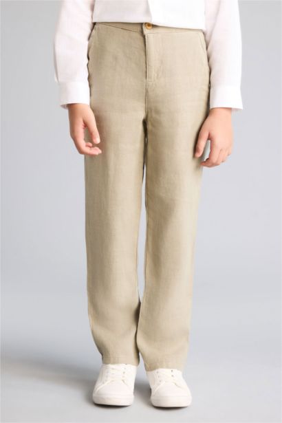 Keten Pantolon Erkek Çocuk