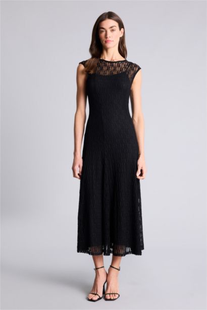 кең балақты шалбар пішімі с мойын қысқа жеңді Қысқа жеңді трикотаж көйлек