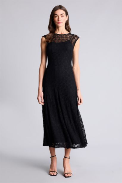 кең балақты шалбар пішімі с мойын қысқа жеңді Қысқа жеңді трикотаж көйлек