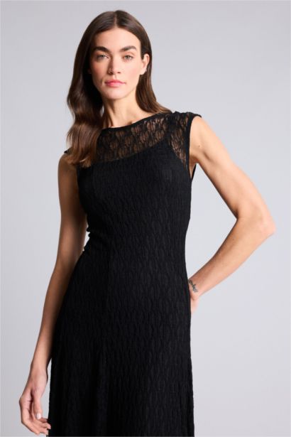 кең балақты шалбар пішімі с мойын қысқа жеңді Қысқа жеңді трикотаж көйлек