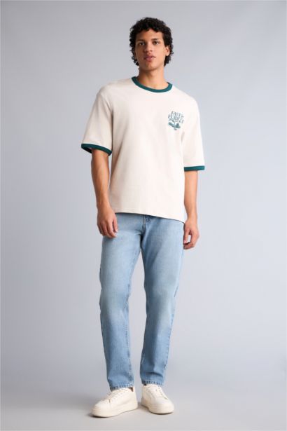 Boxy Fit Short Sleeve T-Shirt