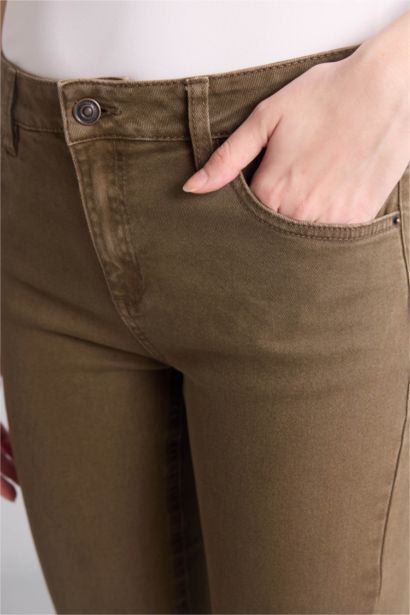 Normal Waist Flare Trousers