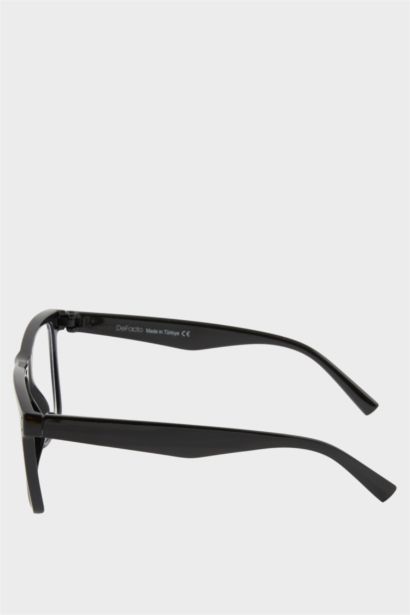 Kadın Mavi Cam Siyah Çerçeveli Gözlük