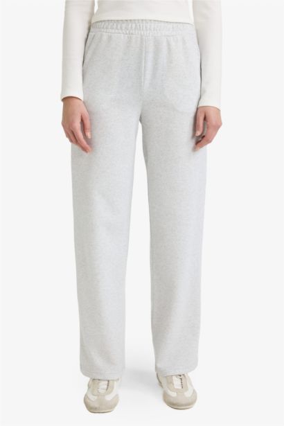Straight Fit Basic Trousers