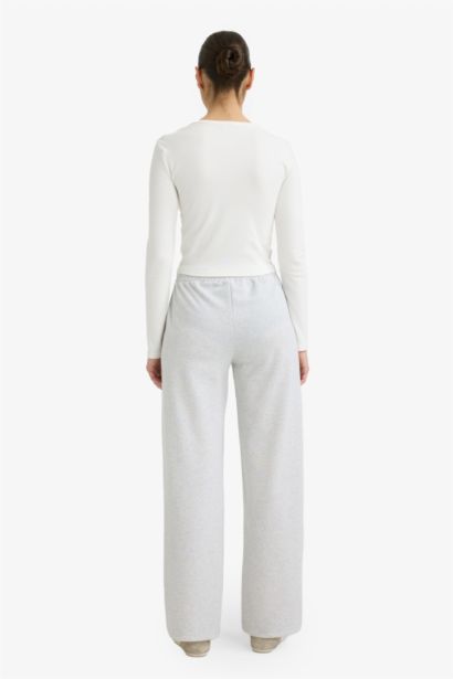Straight Fit Basic Trousers