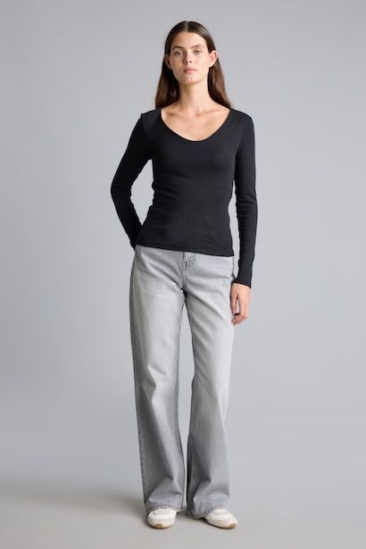 Slim Fit Modal Long Sleeve T-Shirt