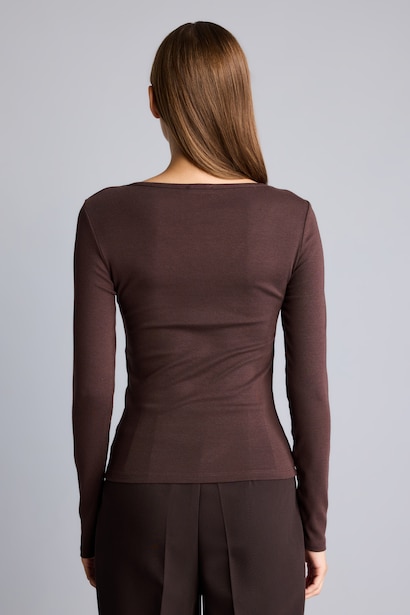 Slim Fit modal Long Sleeve T-Shirt