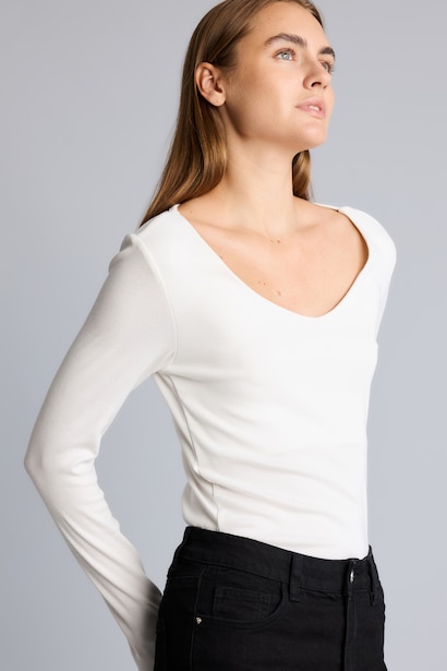 Slim Fit Modal Long Sleeve T-shirt