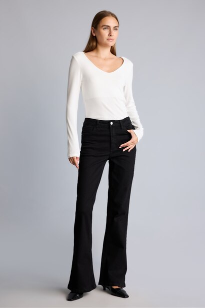 Slim Fit Modal Long Sleeve T-shirt