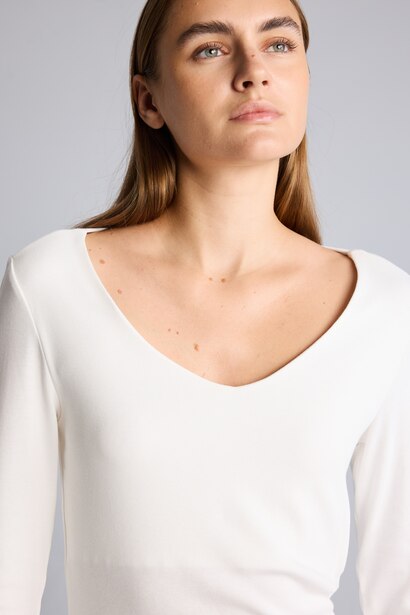 Slim Fit Modal Long Sleeve T-shirt