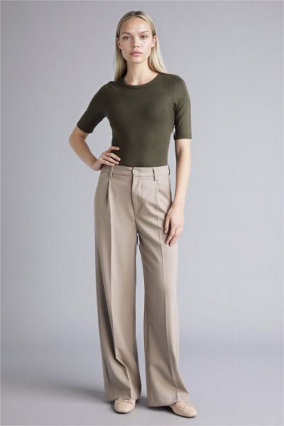 تيشيرت بيزك سادة سليم فيت