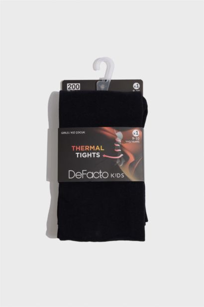Kız Çocuk Termal Külotlu Çorap