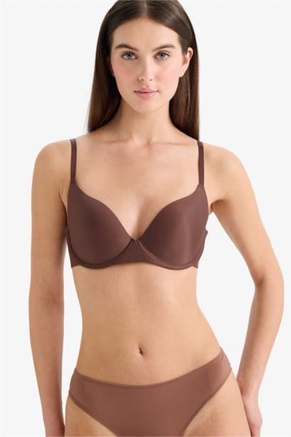 Micro Coated Padded Underwired T-Shirt Bra