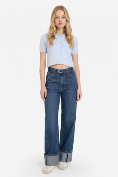 Кардиган с воротником поло Regular Fit