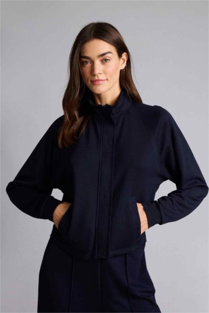 جاكيت صوف قصة مريحة