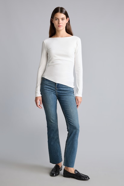 Slim Fit Ribana Long Sleeve T-Shirt
