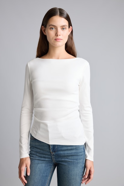 Slim Fit Ribana Long Sleeve T-Shirt