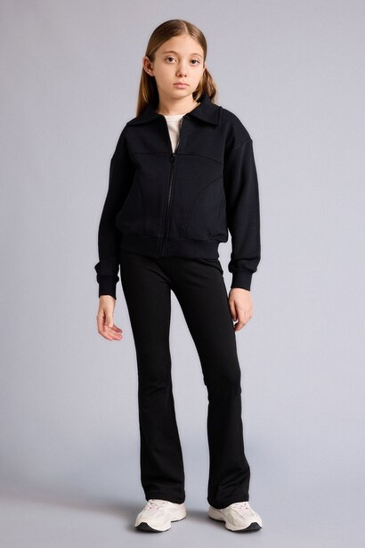 Slim Fit Dar Kesim Pantolon Kız Çocuk