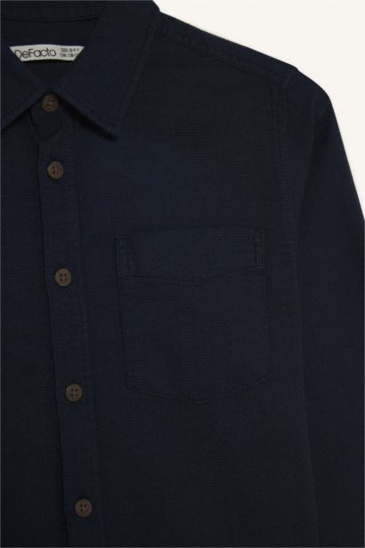 Boy Regular Fit Long Sleeve Shirt