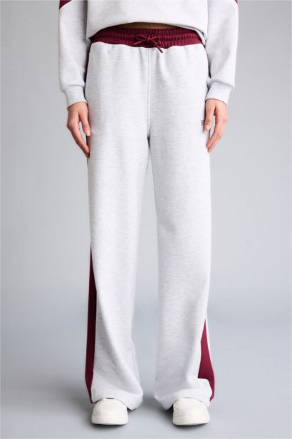 Wide Leg Standard Length Modal Sports Sweatpants