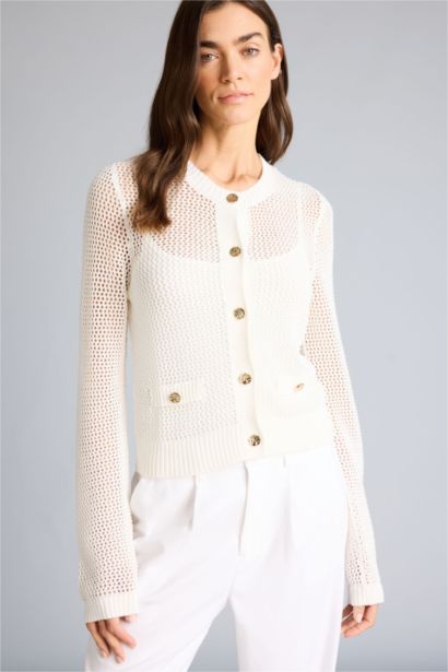 Кардиган стандартного кроя для женщин