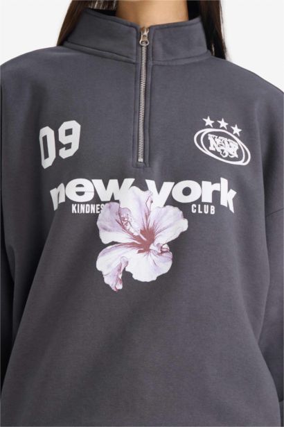 Regular Fit Long Sleeve Sweatshirt