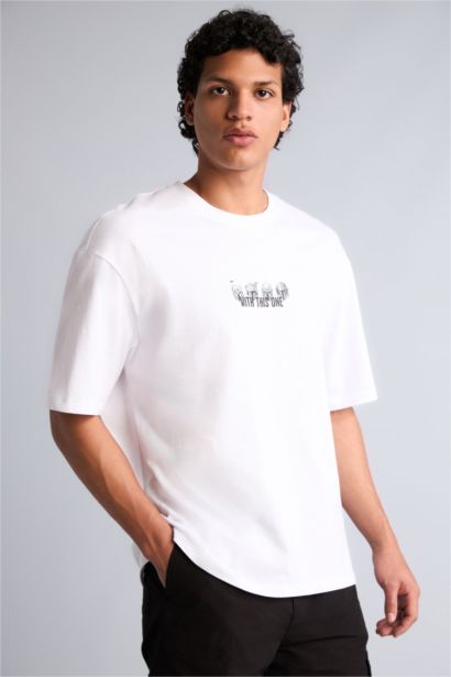 Boxy Fit Short Sleeve T-Shirt