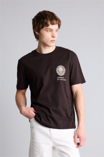 100% мақта баспалы футболка