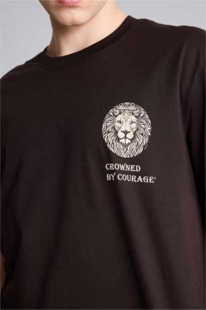 100% мақта баспалы футболка