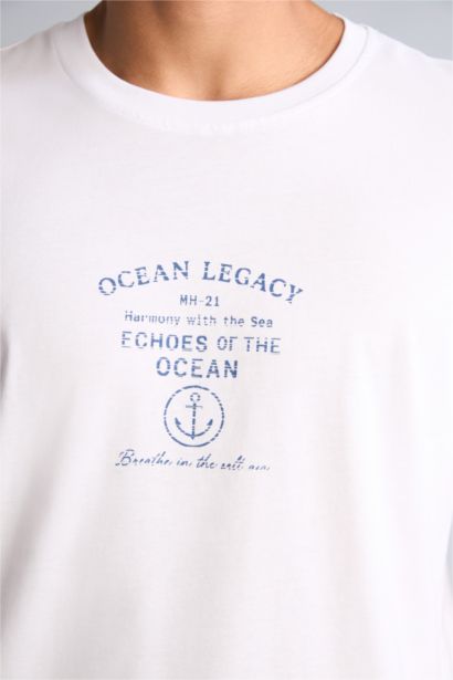 Regular Fıt Baskılı Kısa Kollu Tişört