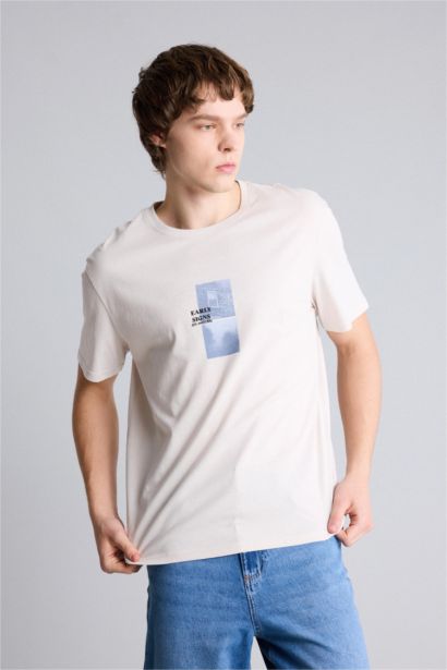 100% мақта баспалы футболка