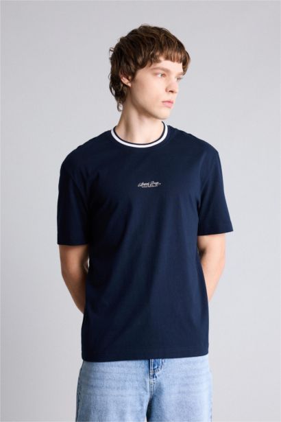 Футболка с принтом из 100% хлопка