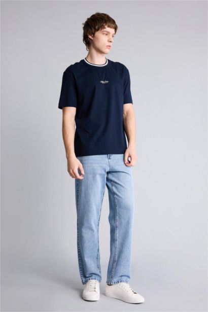 Футболка с принтом из 100% хлопка