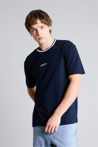 Футболка с принтом из 100% хлопка