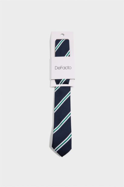 Woman Striped Tie