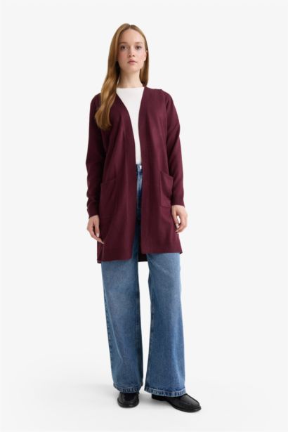 Кардиган Regular Fit с V-образным вырезом