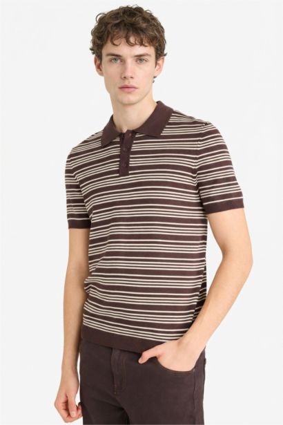 Man Short Sleeve Polo T-Shirt