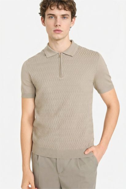 Man Short Sleeve Polo T-Shirt