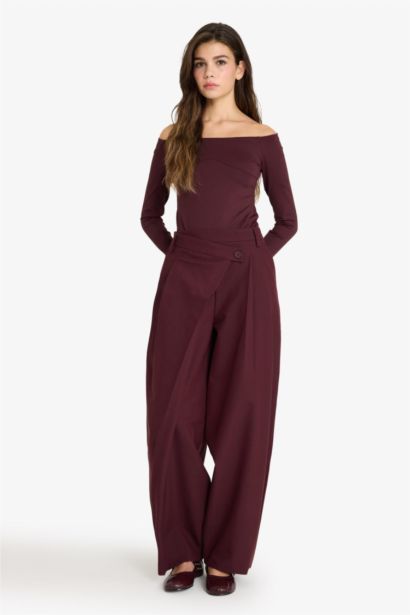 Body basique à manches longues pour femme