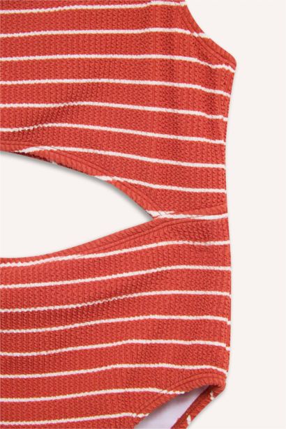 Çizgili Mayo Kız Çocuk