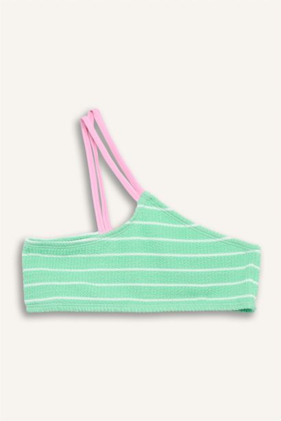 Çizgili 2'li Bikini Kız Çocuk