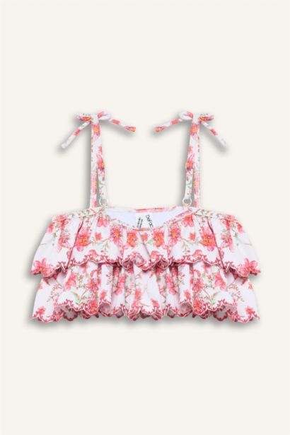 Floral 2'li Bikini Kız Çocuk